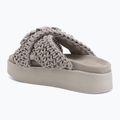 Șlapi pentru femei INUIKII Woven Stones Platform stone grey 3
