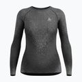 Bluză termică damă Odlo Performance Warm Blackcomb Bl Top Crew Neck black
