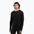 Bluză termică pentru bărbați ODLO Merino 160 Bl Top Crew Neck black
