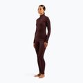 Pantaloni termoactivi pentru femei ODLO Active Warm Bl Bottom Long fudge 2