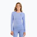 Bluză termică damă ODLO Active Warm Bl Top Crew Neck blue heron