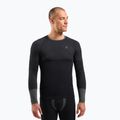 Bluză termică pentru bărbați ODLO Fundamentals Performance Warm Bl Top Crew Neck black