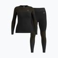 Set de lenjerie termică pentru femei ODLO Fundamentals Performance Warm black