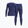 Set de lenjerie termoactivă pentru femei ODLO Fundamentals Performance Warm skipper blue 2