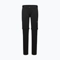 Pantaloni de trekking pentru femei MAMMUT Runbold Zip Off negru 8
