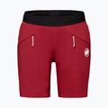Pantaloni scurți de trekking pentru femei MAMMUT Aenergy Light SO roșu 4
