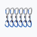 Mammut Crag Crag Keylock Wire expresii de alpinism 10 cm Indicator Quickdraws 6 buc albastru.