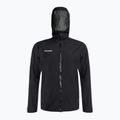 Geacă de ploaie pentru bărbați Mammut Convey Tour HS Hooded neagră 1010-27841 3