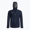 Mammut Convey Tour HS jachetă de ploaie cu glugă pentru bărbați albastru marin 4