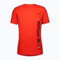 MAMMUT Core Snow tricou de trekking pentru bărbați roșu