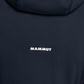 Tricou de trekking pentru femei MAMMUT Aconcagua ML cu glugă albastru marin cu glugă 8