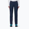 Pantaloni softshell pentru femei MAMMUT Aenergy IN Hybrid albastru marin