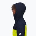 Jachetă de ploaie pentru bărbați MAMMUT Convey Tour HS verde și albastru marin 6