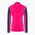 Pulover de trekking pentru femei MMMUT Aenergy ML Half Zip Pull roz și albastru marin 2