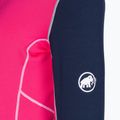 Pulover de trekking pentru femei MMMUT Aenergy ML Half Zip Pull roz și albastru marin 3