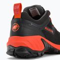 Mammut Sapuen Low GTX pentru bărbați cizme de trekking negru și roșu 9