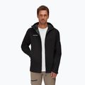 Jachetă hardshell pentru bărbați MAMMUT Convey Tour HS negru 1010-27841