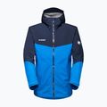 Jachetă hardshell pentru bărbați MAMMUT Convey Tour Hs albastru-verde 4