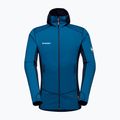 Mammut bluză de bărbați cu polar Taiss Light ML cu glugă cu glugă albastru 1014-04530-50554-114 8