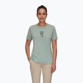 Tricou de trekking pentru femei Mammut Core Emblem verde 1017-04082