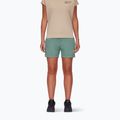Pantaloni scurți de trekking pentru femei Mammut Runbold Roll Cuff verde 1023-00700-40236-36-10