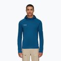Mammut Selun FL Sun Hoody tricou de trekking pentru bărbați albastru marin 1016-01420-50550-115