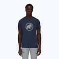 Tricou de trekking pentru bărbați Mammut Core Reflective bleumarin 1017-04051 2