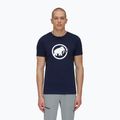 Tricou de trekking pentru bărbați Mammut Core Classic bleumarin 1017-05890