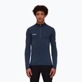 Tricou de trekking pentru bărbați Mammut Aenergy ML Half Zip Pull Marine