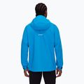 Geacă de ploaie pentru bărbați Mammut Taiss HS Hooded glacier blue 2