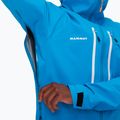 Geacă de ploaie pentru bărbați Mammut Taiss HS Hooded glacier blue 6