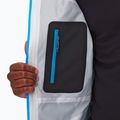 Geacă de ploaie pentru bărbați Mammut Taiss HS Hooded glacier blue 8