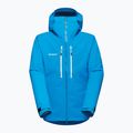 Geacă de ploaie pentru bărbați Mammut Taiss HS Hooded glacier blue 9