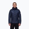 Geacă cu puf pentru bărbați Mammut Broad Peak IN Hooded marine black