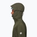 Jachetă de ploaie pentru bărbați Mammut Crater IV HS Hooded dark marsh 3