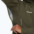 Jachetă de ploaie pentru bărbați Mammut Crater IV HS Hooded dark marsh 4