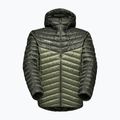 Geacă de puf pentru bărbați Mammut Albula IN Hooded marsh/dark marsh 4