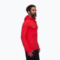 Bluză de trekking pentru bărbați Mammut Taiss Light ML Hooded mammut red 3