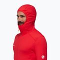 Bluză de trekking pentru bărbați Mammut Taiss Light ML Hooded mammut red 2