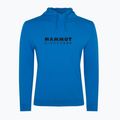 Hanorac pentru bărbați Mammut ML Hoody Logo glacier blue 5