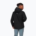 Geacă de ploaie pentru bărbați Mammut Crater Light HS Hooded Jacket Men black 2