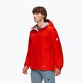 Geacă de ploaie pentru bărbați Mammut Crater Light HS Hooded mammut red 3