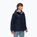 Geacă de ploaie pentru bărbați Mammut Crater Light HS Hooded marine 3