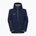 Geacă de ploaie pentru bărbați Mammut Crater Light HS Hooded marine 7