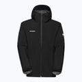 Geacă de ploaie pentru bărbați Mammut Linard Light HS Hooded black