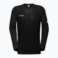 Longsleeve pentru bărbați  Mammut Tree Wool FL black 01690 4