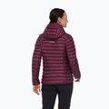 Geacă cu izolare pentru femei Mammut Albula IN Hooded vin/black 2