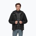 Geacă 3în1 pentru bărbați Mammut Treeline 3 in 1 HS Hooded Jacket Men black/black