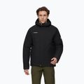 Geacă cu puf pentru bărbați Mammut Treeline HS Thermo Hooded black