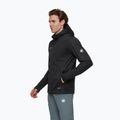 Geacă softshell pentru bărbați Mammut Ultimate VIII Softshell Hooded black 3